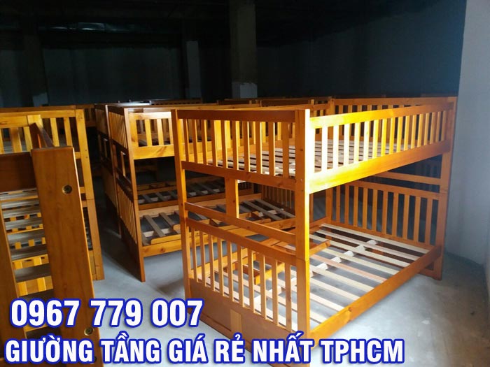 Bán giường 2 tầng 013 loại 1m2 giá rẻ nhất tại Quận 1 TPHCM