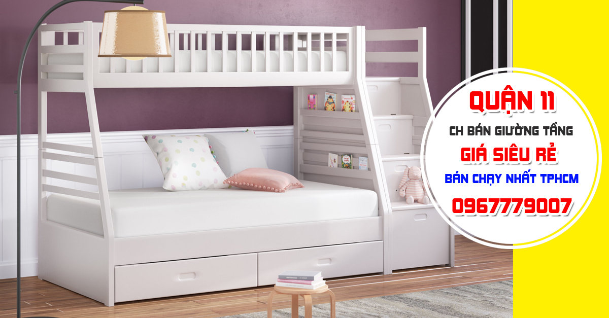 CTY bán giường tầng trẻ em đa năng giá rẻ nhất tại Quận 11 TPHCM