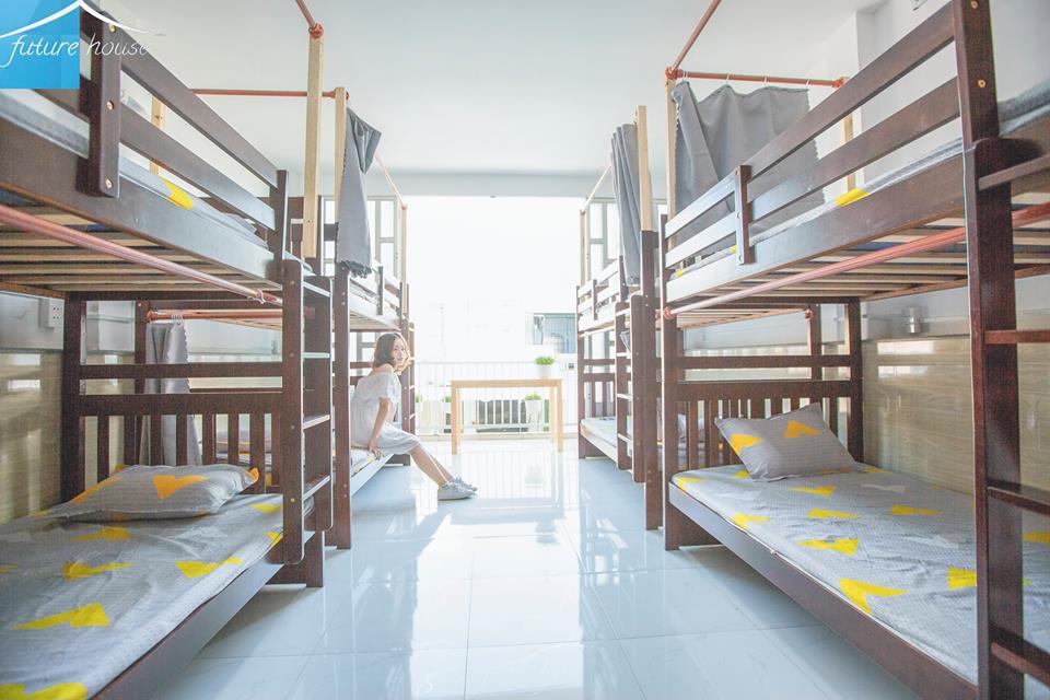 công trình giường tầng homestay ký túc xá sinh viên giá rẻ tại tphcm