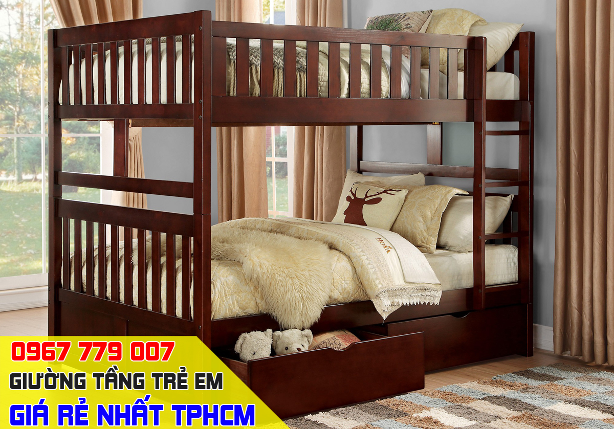 bán giường 2 tầng 1m2 013 giá rẻ tphcm