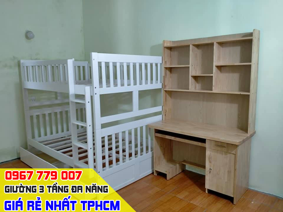 bán giường 3 tầng trẻ em giá rẻ tại tphcm