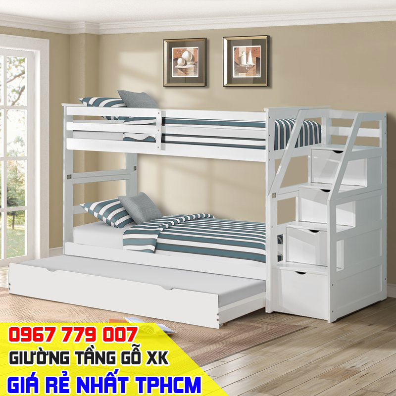 CẬP NHẬT - Mẫu giường tầng trẻ em mới nhất giá rẻ đẹp tại TPHCM 2023 - P2