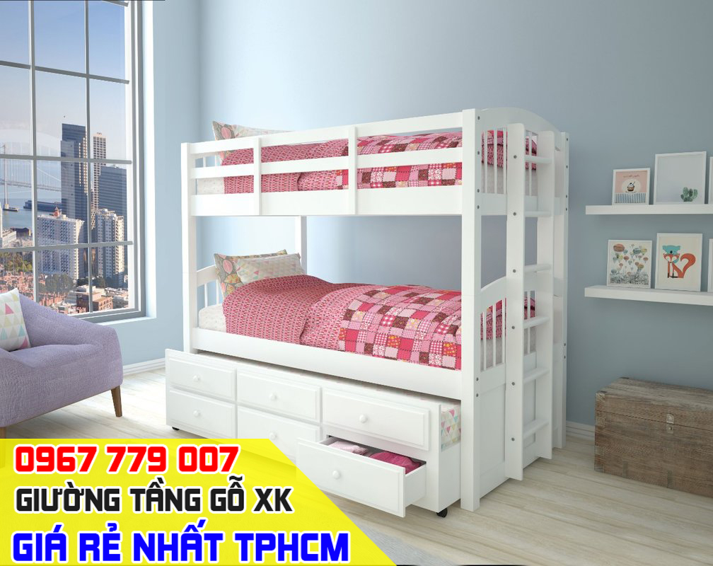 CẬP NHẬT - Mẫu giường tầng trẻ em mới nhất giá rẻ đẹp tại TPHCM 2023 - P4