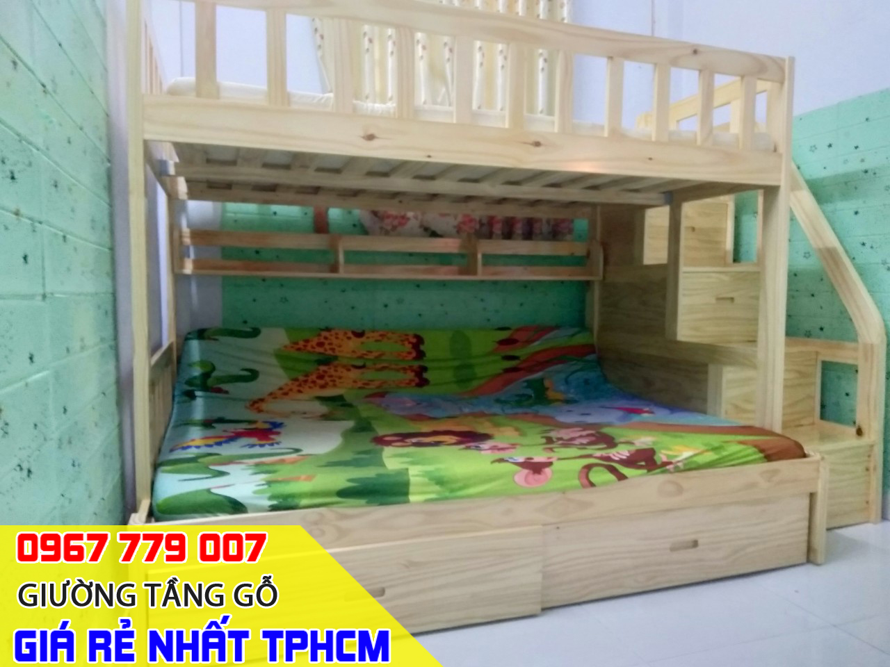 Tổng hợp các mẫu giường tầng trẻ em lắp ráp thực tế tại nhà khách hàng đã đặt mua TPHCM 05-2023 P1