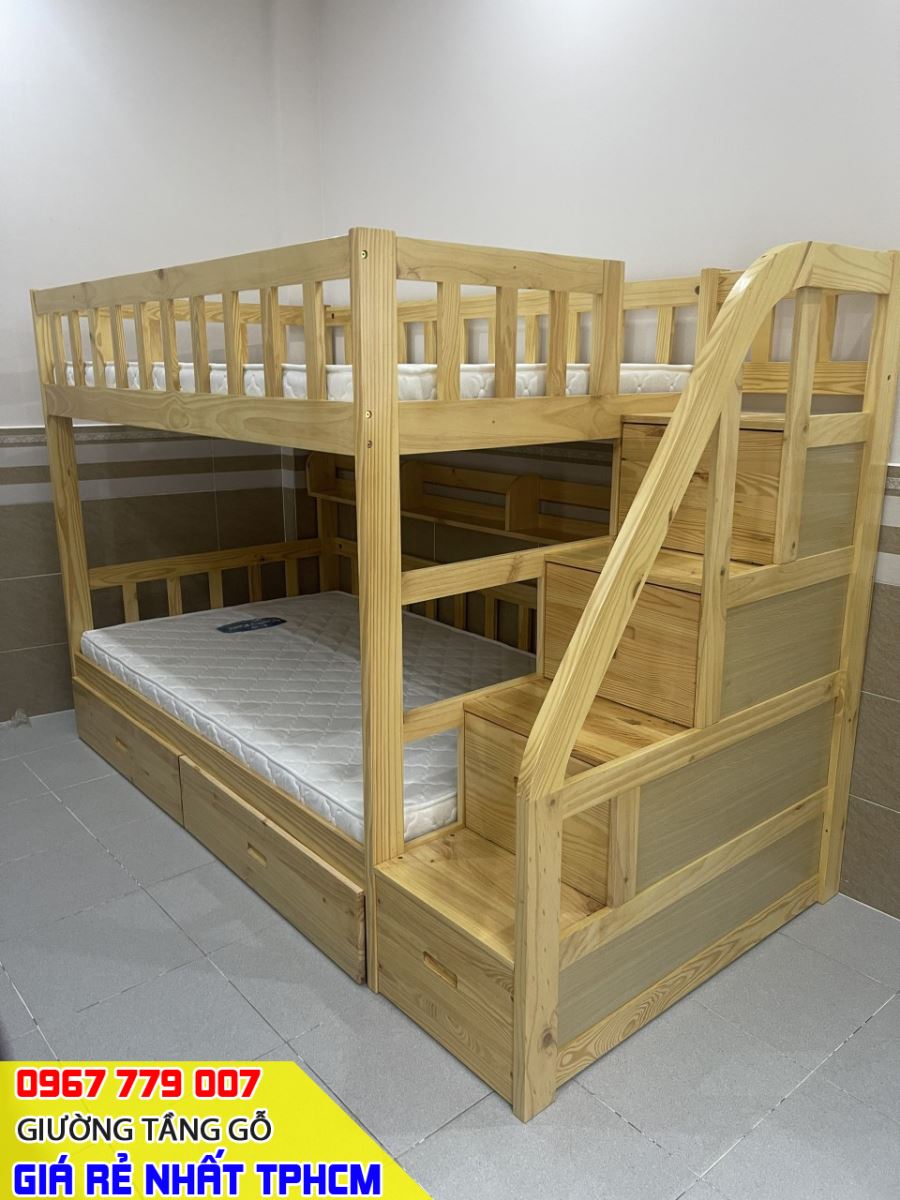 Các mẫu giường tầng ráp thực tế tại nhà khách hàng mới nhất Tháng 08-2023 P1