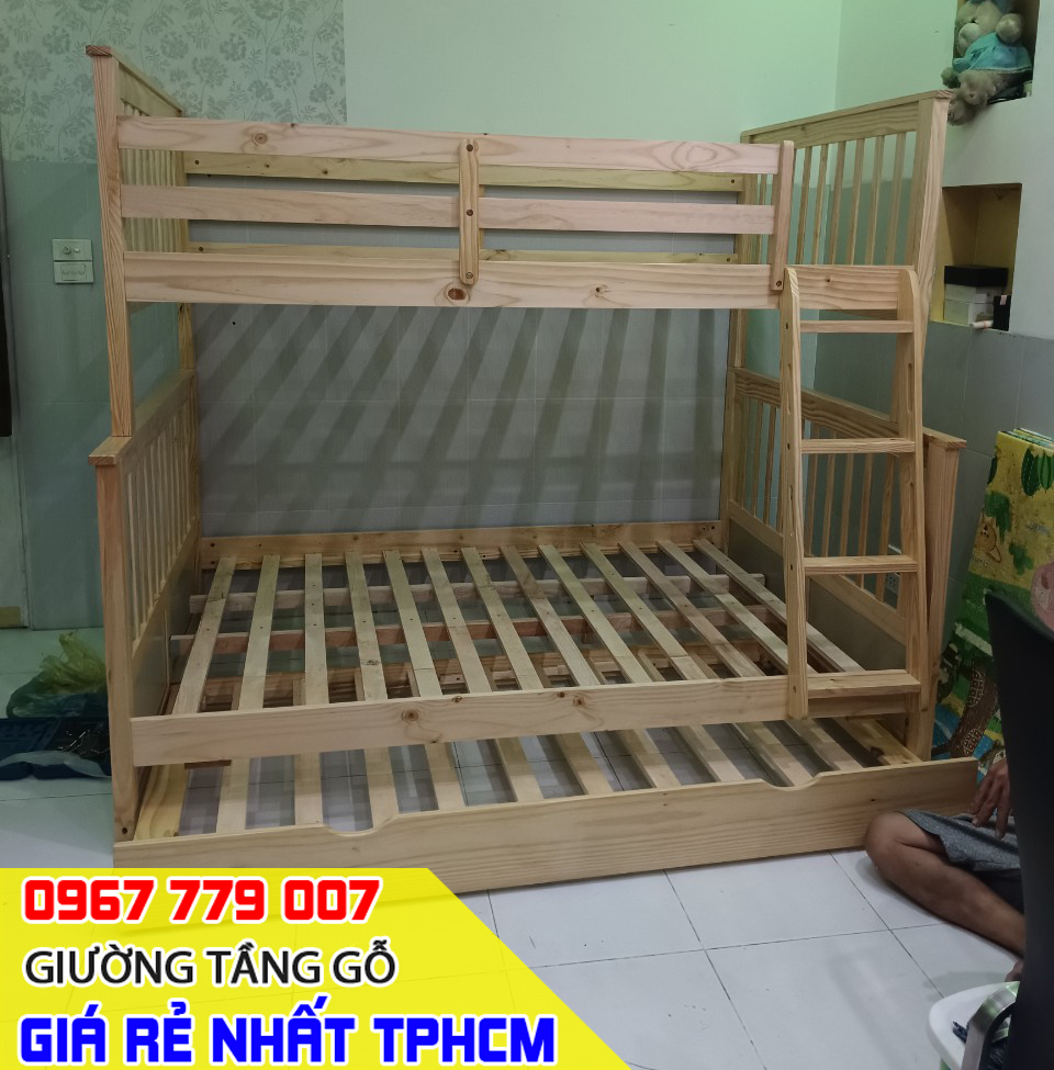 Tổng hợp mẫu giường tầng ráp thực tế tại nhà khách TPHCM đặt mua mới nhất 08-2023