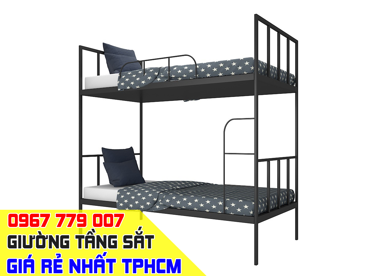 giường tầng sắt 012
