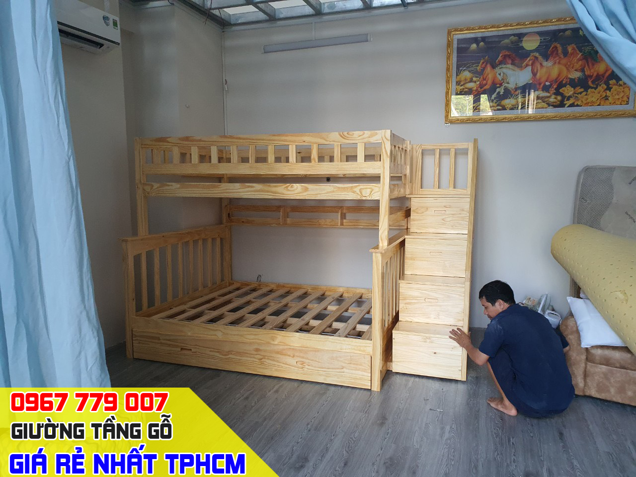 LIÊN TỤC Cập nhật các mẫu giường tầng ráp thực tế tại nhà khách hàng đã đặt mua TPHCM 04-2023 P1